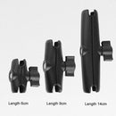 9cm Connecting Rod Fixed Motorcycle Mount Holder for GoPro HERO10 Black / HERO9 Black / HERO8 Black /HERO7 /6 /5, DJI Osmo Action,Xiaoyi and Other Action Cameras(Black)