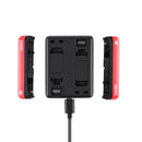 R-R-LF8-CINOR8CA For Insta360 ONE R 4K Panoramic Camera Batteries Charger Fast Charging Dual Charging Interface Charging Base