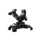 Handlebar Seatpost Pole Mount Bicycle GPS Navigation Handbar Bracket Phone Clamp for GoPro HERO8 /7 /6 /5, Suitable for 4.0-6.5 inch Mobile Phones(Black)