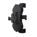 Handlebar Seatpost Pole Mount Bicycle GPS Navigation Handbar Bracket Phone Clamp for GoPro HERO8 /7 /6 /5, Suitable for 4.0-6.5 inch Mobile Phones(Black)