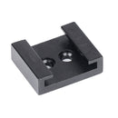 Aluminum Alloy Heat Cooling Side Interface Cover with Cold Shoe Mount & Tripod Adapter for GoPro HERO8 (Black)