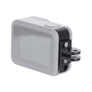 Aluminum Alloy Heat Cooling Side Interface Cover with Cold Shoe Mount & Tripod Adapter for GoPro HERO8 (Black)