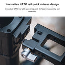 PGYTECH P-RH-088 Pot Holder Adapter Bracket Extension Mount Plus for DJI Ronin-S / Ronin-SC(Black)