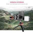YELANGU C13 YLG0713A Video Camera Cage Stabilizer for Canon Powershot G7X Mark III / G7X3 (Black)