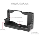 YELANGU C13 YLG0713A Video Camera Cage Stabilizer for Canon Powershot G7X Mark III / G7X3 (Black)