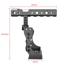 YELANGU C14 YLG0714A Video Camera Cage Stabilizer with Handle for Canon EOS M50(Black)