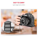 YELANGU C14-A YLG0714A-A Video Camera Cage Stabilizer with Handle for Canon EOS M50 (Black)