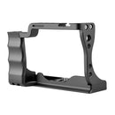 YELANGU C14-A YLG0714A-A Video Camera Cage Stabilizer with Handle for Canon EOS M50 (Black)