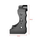 YELANGU C14-A YLG0714A-A Video Camera Cage Stabilizer with Handle for Canon EOS M50 (Black)
