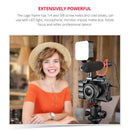 YELANGU C14-A YLG0714A-A Video Camera Cage Stabilizer with Handle for Canon EOS M50 (Black)