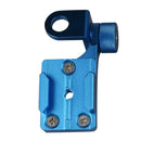 Motorcycle Rearview Mirror CNC Aluminum Alloy Stent Fixed Bracket Holder for GoPro HERO6/ 5 /5 Session /4 /3+ /3 /2 /1, Xiaomi Xiaoyi, SJCAM Camera(Blue)