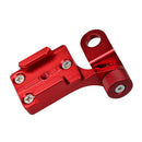 Motorcycle Rearview Mirror CNC Aluminum Alloy Stent Fixed Bracket Holder for GoPro HERO6/ 5 /5 Session /4 /3+ /3 /2 /1, Xiaomi Xiaoyi, SJCAM Camera(Red)
