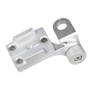 Motorcycle Rearview Mirror CNC Aluminum Alloy Stent Fixed Bracket Holder for GoPro HERO6/ 5 /5 Session /4 /3+ /3 /2 /1, Xiaomi Xiaoyi, SJCAM Camera(Silver)