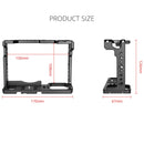 YELANGU C18 YLG0915A-A Video Camera Cage Stabilizer for Panasonic Lumix DC-S1H / DC-S1 / DC-S1R (Black)