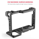YELANGU C18 YLG0915A-A Video Camera Cage Stabilizer for Panasonic Lumix DC-S1H / DC-S1 / DC-S1R (Black)