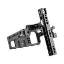 YELANGU C18 YLG0915A-B Video Camera Cage Stabilizer with Handle for Panasonic Lumix DC-S1H / DC-S1 / DC-S1R (Black)