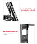 YELANGU C19 YLG0913A Video Camera Cage Stabilizer with Handle for Fujifilim XT2 / XT3 (Black)