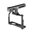 YELANGU C19 YLG0913A Video Camera Cage Stabilizer with Handle for Fujifilim XT2 / XT3 (Black)