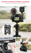 YELANGU C19 YLG0913A Video Camera Cage Stabilizer with Handle for Fujifilim XT2 / XT3 (Black)
