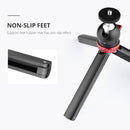 YELANGU T1 YLG1202A Pocket Mini Metal Desktop Tripod Mount with 360 Degree Ball Head for DSLR & Digital Cameras (Black)