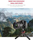 YELANGU T1 YLG1202A Pocket Mini Metal Desktop Tripod Mount with 360 Degree Ball Head for DSLR & Digital Cameras (Black)