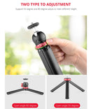 YELANGU T1 YLG1202A Pocket Mini Metal Desktop Tripod Mount with 360 Degree Ball Head for DSLR & Digital Cameras (Black)
