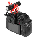 BOYA BY-MM1 PRO Two-way Pickup Microphone Camera Microphone with Windshield for Canon / Nikon / Sony DSLR Cameras and Video Cameras