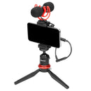 BOYA BY-MM1 PRO Two-way Pickup Microphone Camera Microphone with Windshield for Canon / Nikon / Sony DSLR Cameras and Video Cameras