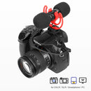 BOYA BY-MM1 PRO Two-way Pickup Microphone Camera Microphone with Windshield for Canon / Nikon / Sony DSLR Cameras and Video Cameras