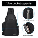 CADeN D17-1 Multifunction Waterproof Nylon Shockproof Scratch-Resistant Messenger Single / Shoulders Bag Backpack Outdoor SLR Camera Photography Backpack Bag (Black)