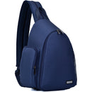 CADeN D17-1 Multifunction Waterproof Nylon Shockproof Scratch-Resistant Messenger Single / Shoulders Bag Backpack Outdoor SLR Camera Photography Backpack Bag (Blue)