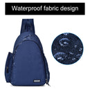 CADeN D17-1 Multifunction Waterproof Nylon Shockproof Scratch-Resistant Messenger Single / Shoulders Bag Backpack Outdoor SLR Camera Photography Backpack Bag (Blue)