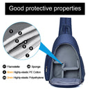 CADeN D17-1 Multifunction Waterproof Nylon Shockproof Scratch-Resistant Messenger Single / Shoulders Bag Backpack Outdoor SLR Camera Photography Backpack Bag (Blue)