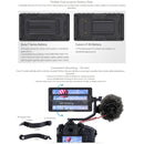 FEELWORLD F6S Full HD 1920x1080 5.0 inch IPS Screen DSLR Camera Field Monitor with Tilt Arm, Support 4K HDTV Input / Output