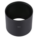 86mm Thread Type Straight Tube Full Metal Lens Hood Shade for Medium Telephoto Lens