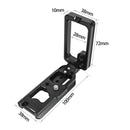 1/4 inch Vertical Shoot Quick Release L Plate Bracket Base Holder for Nikon Z6 / Z7
