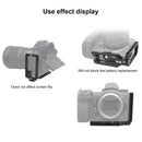1/4 inch Vertical Shoot Quick Release L Plate Bracket Base Holder for Nikon Z6 / Z7