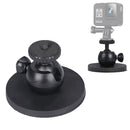 Car Suction Cup Mount Bracket for GoPro HERO10 Black / HERO9 Black / HERO8 Black /7 /6 /5 /5 Session /4 Session /4 /3+ /3 /2 /1, Xiaoyi and Other Action Cameras, Style: Single Suction Cup(Black)