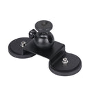 Car Suction Cup Mount Bracket for GoPro HERO10 Black / HERO9 Black / HERO8 Black /7 /6 /5 /5 Session /4 Session /4 /3+ /3 /2 /1, Xiaoyi and Other Action Cameras,, Size: M(Black)