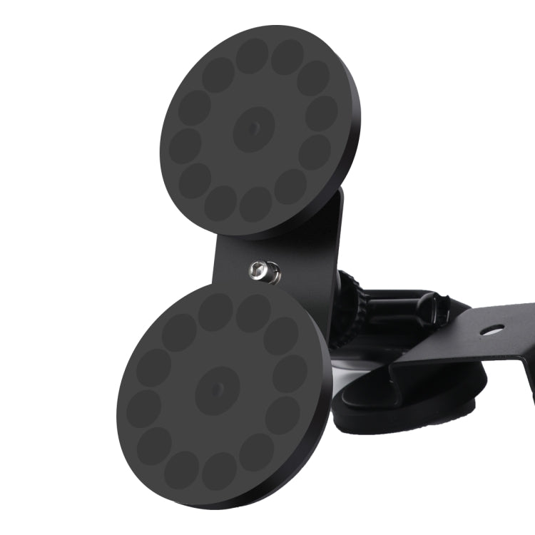 Car Suction Cup Mount Bracket for GoPro HERO10 Black / HERO9 Black / HERO8 Black /7 /6 /5 /5 Session /4 Session /4 /3+ /3 /2 /1, Xiaoyi and Other Action Cameras,, Size: M(Black)