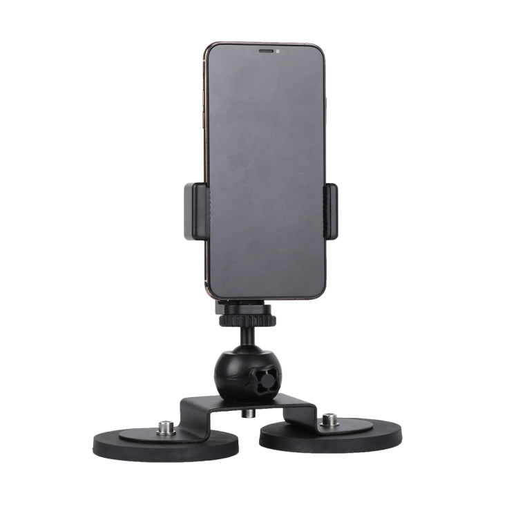 Car Suction Cup Mount Bracket for GoPro HERO10 Black / HERO9 Black / HERO8 Black /7 /6 /5 /5 Session /4 Session /4 /3+ /3 /2 /1, Xiaoyi and Other Action Cameras,, Size: M(Black)
