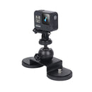 Car Suction Cup Mount Bracket for GoPro HERO10 Black / HERO9 Black / HERO8 Black /7 /6 /5 /5 Session /4 Session /4 /3+ /3 /2 /1, Xiaoyi and Other Action Cameras,, Size: M(Black)