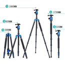 TRIOPO Oubao A-688 Adjustable Portable Aluminum Alloy Tripod with Ball Head for SLR Camera