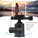 TRIOPO 554 Adjustable Portable Aluminum Alloy Tripod with D-2A Ball Head for SLR Camera
