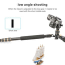 TRIOPO 554 Adjustable Portable Aluminum Alloy Tripod with D-2A Ball Head for SLR Camera