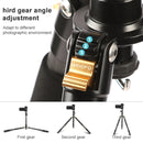 TRIOPO 853 Adjustable Portable Carbon Fiber Tripod with D2-A Ball Head for SLR Camera