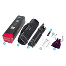 TRIOPO 853 Adjustable Portable Carbon Fiber Tripod with D2-A Ball Head for SLR Camera