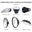 TRIOPO Oubao TTR300W 60x90cm Studio Softbox + 2.8m Tripod Mount + 3 x Light Bulb Photography Lighting Three Piece Set