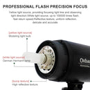 TRIOPO Oubao TTR300W 60x90cm Studio Softbox + 2.8m Tripod Mount + 3 x Light Bulb Photography Lighting Three Piece Set
