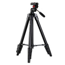 Fotopro DIGI-3400 Adjustable 390mm-1190mm 2kg Burden 1/4 inch Screw Three-dimensional Head Aluminium Alloy Tripod Holder Stand Mount with Carry Bag for Card Machine & DSLR & DV Digital Camera